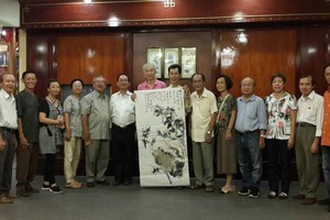 華人畫家與中國同業分享創作經驗