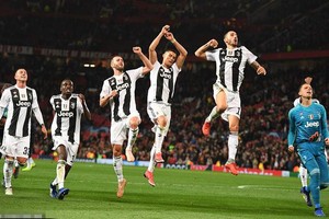 尤文圖斯1比0擊敗曼聯。