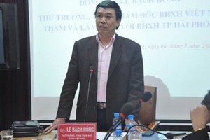 黎白鴻(勞動榮軍與社會部原副部長，越南社保機關原總經理)