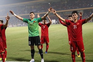 越南男足隊晉級鈴木盃東南亞足錦賽半決賽。