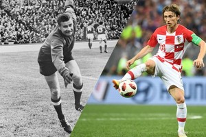 雅辛（左）、莫德里奇（右）