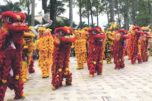 第二次舞龍獅盛會開幕