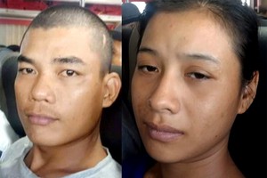 文友風(27歲)和陳氏雪鈴(31歲，同住本市)（圖源：互聯網）