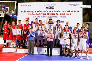 男子組頒獎儀式。