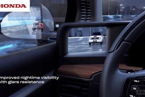 本田要用攝像頭取代後視鏡