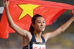 田徑運動員黎秀征。