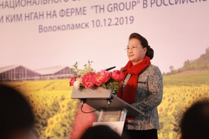 國會主席阮氏金銀訪問白俄羅斯