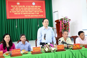 黨中央書記、越南祖國陣線中央委員會主席陳清敏