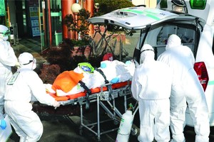 韓國清道大南醫院新冠確診患者轉院後死亡。