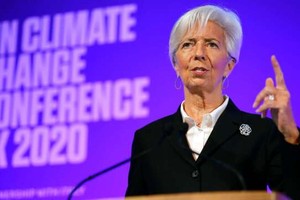 拉加德：歐元區經濟走向最悲觀預期 估今年衰退8-12% (圖片：AFP)