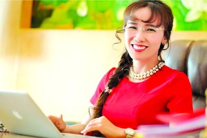 越捷航空公司總經理阮氏芳草。