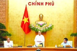 政府總理阮春福主持會議。