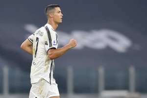 尤文圖斯球星Ｃ羅。