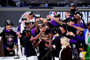 湖人奪得2020年總冠軍。