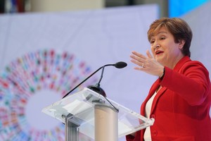 國際貨幣基金組織(IMF)總裁格奧爾基耶娃。