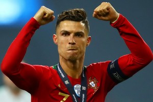 葡萄牙球星克‧羅納爾多。