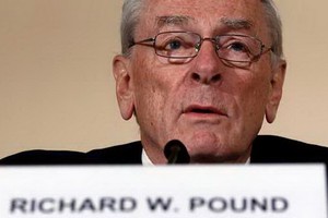 國際奧委會高級官員迪克‧龐德。