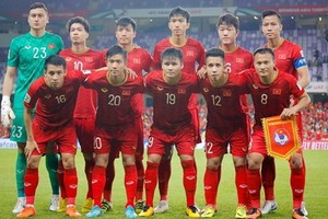 越南男子足球隊穩居世界前100名。