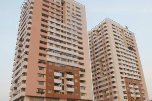 第三郡的一棟公寓。