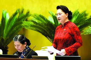 國會主席阮氏金銀