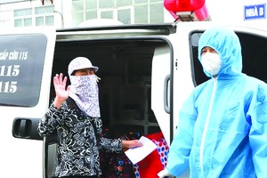 海陽送最後新冠病例出院。