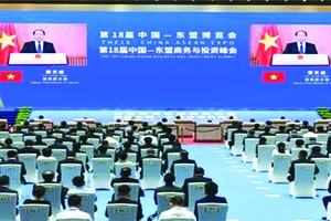 第十八屆中國-東盟博覽會、中國-東盟(東協)商務與投資峰會10日在中國廣西南寧開幕。