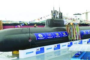 “島山安昌浩”號是張保皋III級第一批次首艇。