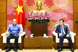 國會主席王廷惠接見NG Biotech 公司創辦人 米洛萬‧斯坦科夫。