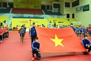 第39屆《人民報》全國乒乓球錦標賽開幕式