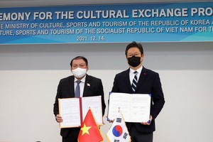 雙方共同簽署文化交流合作計劃