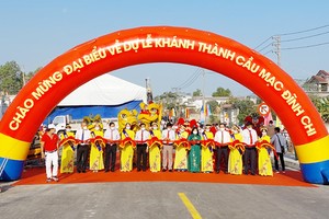 滀臻莫挺芝橋落成（圖源：互聯網）