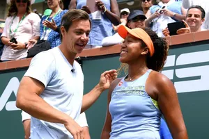 Naomi Osaka và HLV Ascha Bajin