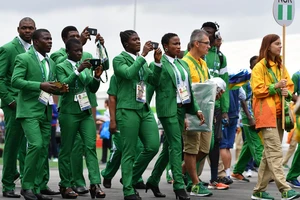 Các VĐV Nigeria ở một kỳ giải Olympic