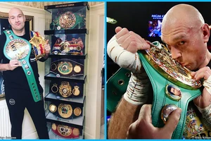 Tyson Fury và bộ sưu tập đai vô địch