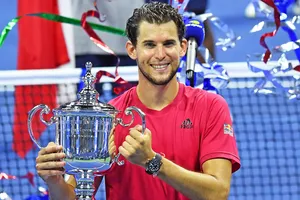 Hình ảnh Thiem vô địch US Open sớm trở thành quá khứ