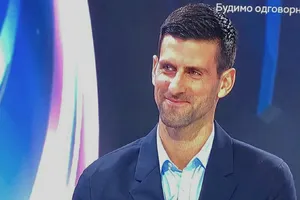 Hình ảnh Djokovic trên RTS