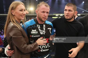 Shlemenko và Khabib ở sự kiện EFC 42