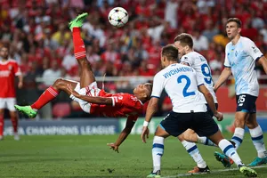Các cầu thủ trẻ Kiev bất lực trước màn trình diễn của Benfica