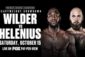 Hình ảnh quảng bá trận Wilder vs Helenius