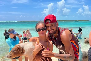 Kyrgios ở Bahamas