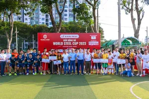 Ngày khai mạc giải. Ảnh: THANH ĐÌNH