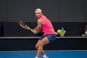 Nadal vẫn tích cực tập luyện