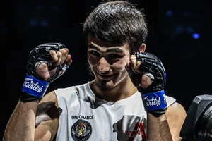 Adburashidov khi thi đấu ở ONE Championship