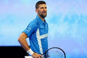 Vẻ mặt thất vọng của Djokovic