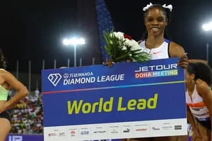 Tia giành vinh quang ở Doha