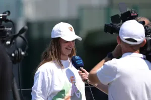 Krejcikova trả lời phỏng vấn