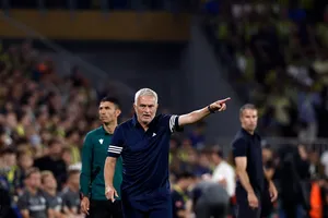 Mourinho trong trận lượt về