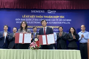 Khu Công nghệ cao TPHCM và Siemens hợp tác đào tạo nhân lực ngành vi mạch bán dẫn 