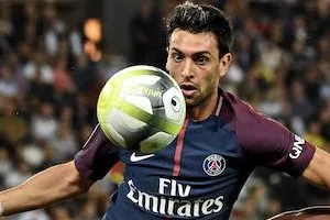 Javier Pastore trong màu áo PSG. Ảnh: Getty Images.