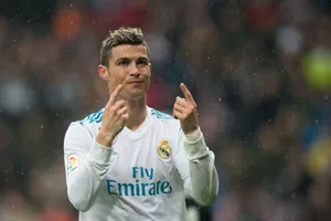 Ronaldo thất vọng với sự mờ nhạt của Real Madrid trong trận thua Villarereal. Ảnh: Getty Images.